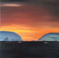 Antarctic sunset